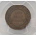 AUSTRALIA 1923 . HALF 1/2  PENNY . GENUINE